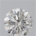 0.80 Carats, Round with Excellent Cut, H Color, VS1 Clarity and Certified by GIA