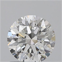 0.80 Carats, Round with Excellent Cut, G Color, VVS2 Clarity and Certified by GIA