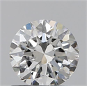 0.70 Carats, Round with Excellent Cut, F Color, VS1 Clarity and Certified by GIA
