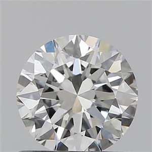 Picture of 0.70 Carats, Round with Excellent Cut, F Color, VS1 Clarity and Certified by GIA