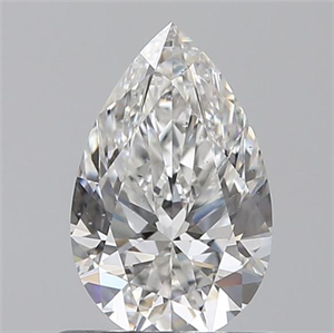 Picture of 0.70 Carats, Pear G Color, SI2 Clarity and Certified by GIA