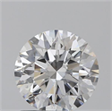0.90 quilates, Redondo Ideal, Color F, claridad SI2 y certificado por GIA