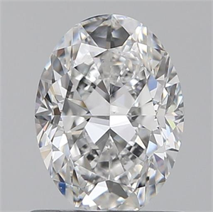 Picture of 0.80 Carats, Oval E Color, VS2 Clarity and Certified by GIA