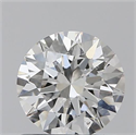 0.72 Carats, Round with Excellent Cut, G Color, SI2 Clarity and Certified by GIA