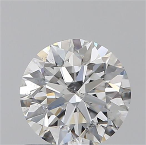 Picture of 0.70 Carats, Round with Excellent Cut, F Color, SI2 Clarity and Certified by GIA