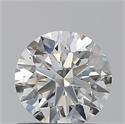 0.70 Carats, Round with Excellent Cut, G Color, VS2 Clarity and Certified by GIA