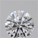 0.50 quilates, Redondo Ideal, Color E, claridad VS2 y certificado por GIA