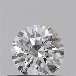 Picture of 0.40 Carats, Round with Excellent Cut, D Color, VS1 Clarity and Certified by GIA