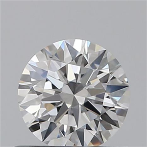 Picture of 0.50 Carats, Round with Excellent Cut, E Color, VS1 Clarity and Certified by GIA