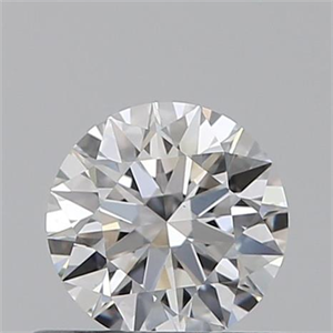Picture of 0.43 Carats, Round with Excellent Cut, E Color, VS1 Clarity and Certified by GIA