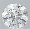 Del inventario de diamantes de laboratorio, 2.66 quilates, Redondo , Color D, claridad VVS2 y certificado IGI