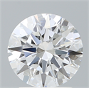 Del inventario de diamantes de laboratorio, 2.09 quilates, Redondo , Color D, claridad VVS2 y certificado IGI