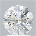 Del inventario de diamantes de laboratorio, 1.69 quilates, Redondo , Color E, claridad VVS2 y certificado IGI