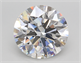 Picture of Lab Created Diamond 5.02 Carats, Round with Ideal Cut, E Color, VVS2 Clarity and Certified by IGI