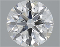 3.01 Carats, Round with Excellent Cut, F Color, SI2 Clarity and Certified by GIA