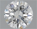 2.01 quilates, Redondo Ideal, Color J, claridad VS1 y certificado por GIA