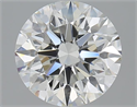 3.03 quilates, Redondo Ideal, Color J, claridad VVS1 y certificado por GIA