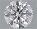 2.50 quilates, Redondo Ideal, Color D, claridad VS2 y certificado por GIA