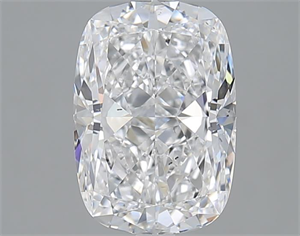 Picture of 2.50 Carats, Cushion D Color, SI1 Clarity and Certified by GIA