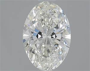 Picture of 1.50 Carats, Oval I Color, SI1 Clarity and Certified by GIA