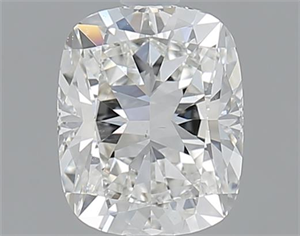 Picture of 1.50 Carats, Cushion H Color, SI1 Clarity and Certified by GIA