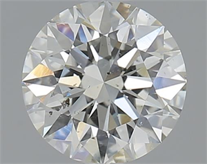 Picture of 1.21 Carats, Round with Excellent Cut, K Color, SI2 Clarity and Certified by GIA