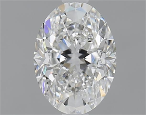 Picture of 1.20 Carats, Oval F Color, SI1 Clarity and Certified by GIA