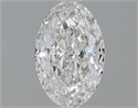 1.00 Carats, Oval G Color, SI2 Clarity and Certified by GIA