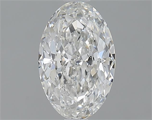 Picture of 1.00 Carats, Oval G Color, SI2 Clarity and Certified by GIA