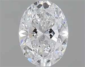 Picture of 1.00 Carats, Oval D Color, SI2 Clarity and Certified by GIA