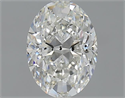 1.51 quilates, Ovalado , Color H, claridad SI2 y certificado por GIA
