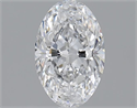 1.31 Carats, Oval D Color, SI1 Clarity and Certified by GIA