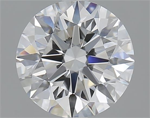 Picture of 1.55 Carats, Round with Excellent Cut, E Color, VVS1 Clarity and Certified by GIA
