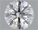1.50 quilates, Redondo Ideal, Color D, claridad VS2 y certificado por GIA