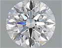 1.02 quilates, Redondo Ideal, Color E, claridad VVS1 y certificado por GIA