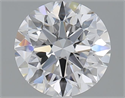 2.00 quilates, Redondo Ideal, Color D, claridad VS1 y certificado por GIA