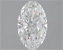 1.50 quilates, Ovalado , Color G, claridad SI2 y certificado por GIA