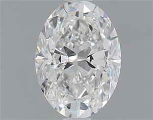 Picture of 1.00 Carats, Oval G Color, SI2 Clarity and Certified by GIA