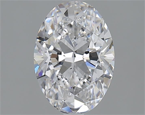Picture of 1.70 Carats, Oval E Color, SI2 Clarity and Certified by GIA
