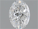 1.00 Carats, Oval F Color, SI1 Clarity and Certified by GIA