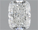 1.73 Carats, Cushion H Color, SI1 Clarity and Certified by GIA