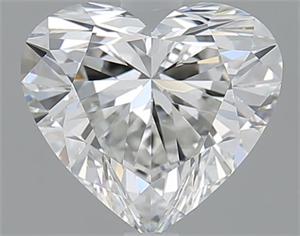Picture of 1.51 Carats, Heart H Color, VVS2 Clarity and Certified by GIA