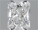 2.01 Carats, Radiant G Color, VS1 Clarity and Certified by GIA