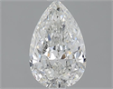 1.20 quilates, De pera , Color G, claridad SI2 y certificado por GIA