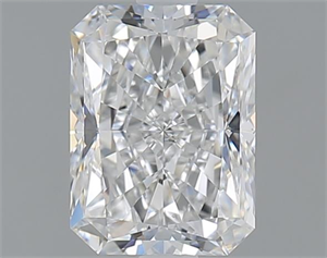 Picture of 1.51 Carats, Radiant F Color, SI1 Clarity and Certified by GIA