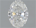 1.00 Carats, Oval G Color, SI1 Clarity and Certified by GIA