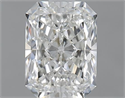 1.01 Carats, Radiant G Color, SI1 Clarity and Certified by GIA