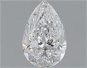 1.01 Carats, Pear E Color, SI1 Clarity and Certified by GIA