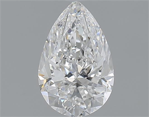 Picture of 1.01 Carats, Pear E Color, SI1 Clarity and Certified by GIA