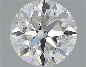 Picture of 1.00 Carats, Round with Very Good Cut, J Color, VVS1 Clarity and Certified by GIA
